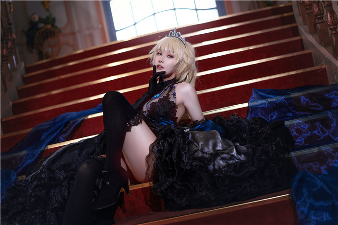 图片[3]-阿包的兔娘Cosplay版Fate贞德婚纱摄影，值得欣赏吗？-清美唯艺