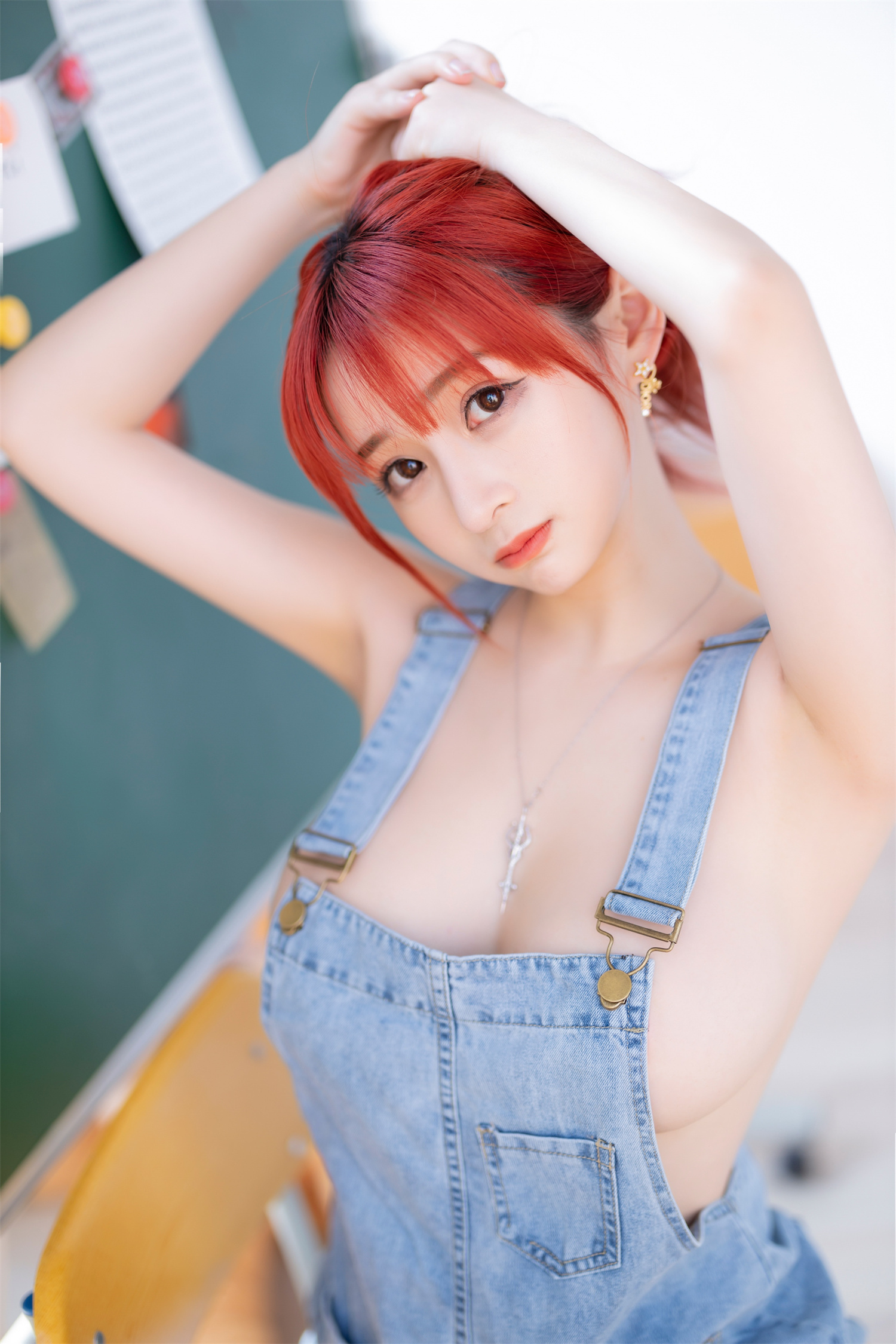 图片[3]-叉子宝宝风格大揭秘：如何找到最适合你的迷人蓝白少女形象？-清美唯艺