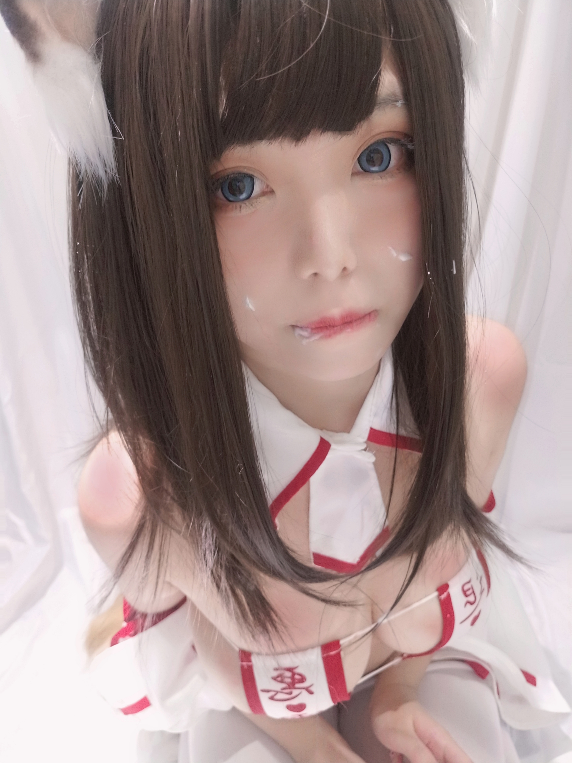 图片[4]-二次元小狐狸巫女：蜜汁猫裘的美丽探秘-清美唯艺
