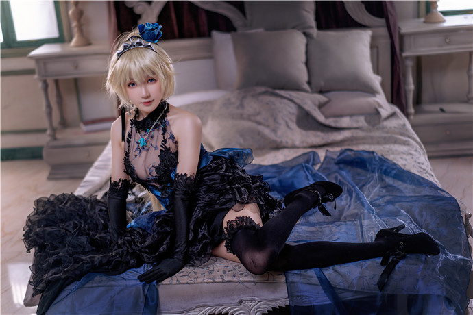 阿包的兔娘Cosplay版Fate贞德婚纱摄影，值得欣赏吗？-清美唯艺