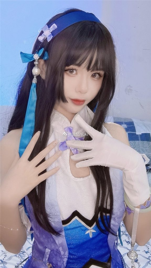 图片[2]-动漫博主雪忆Yuki的西施COSPLAY在王者荣耀手游中表现如何？有哪些值得借鉴的技巧？-清美唯艺