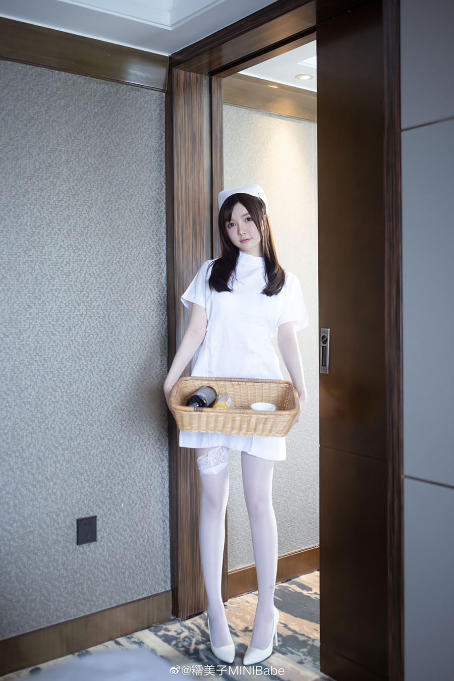 图片[4]-糯美子MINIBabe护士服，真的有那么可爱吗？-清美唯艺