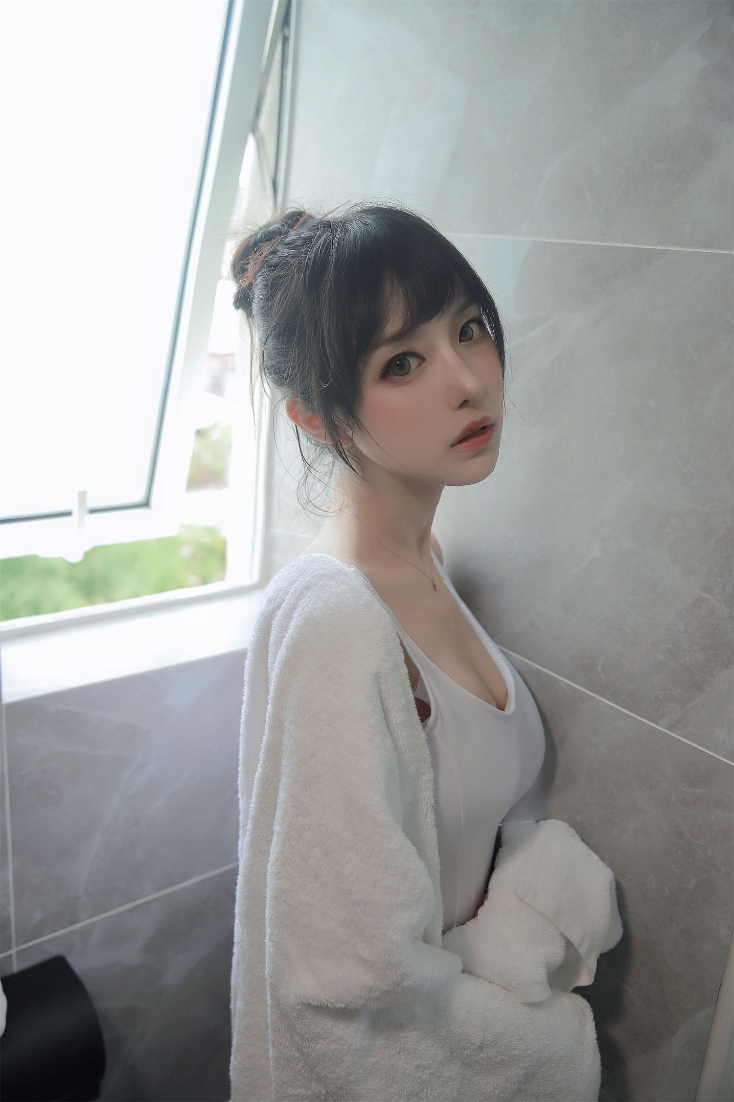图片[6]-探索Shika小鹿鹿半透浴室最新图库：欣赏新方式-清美唯艺