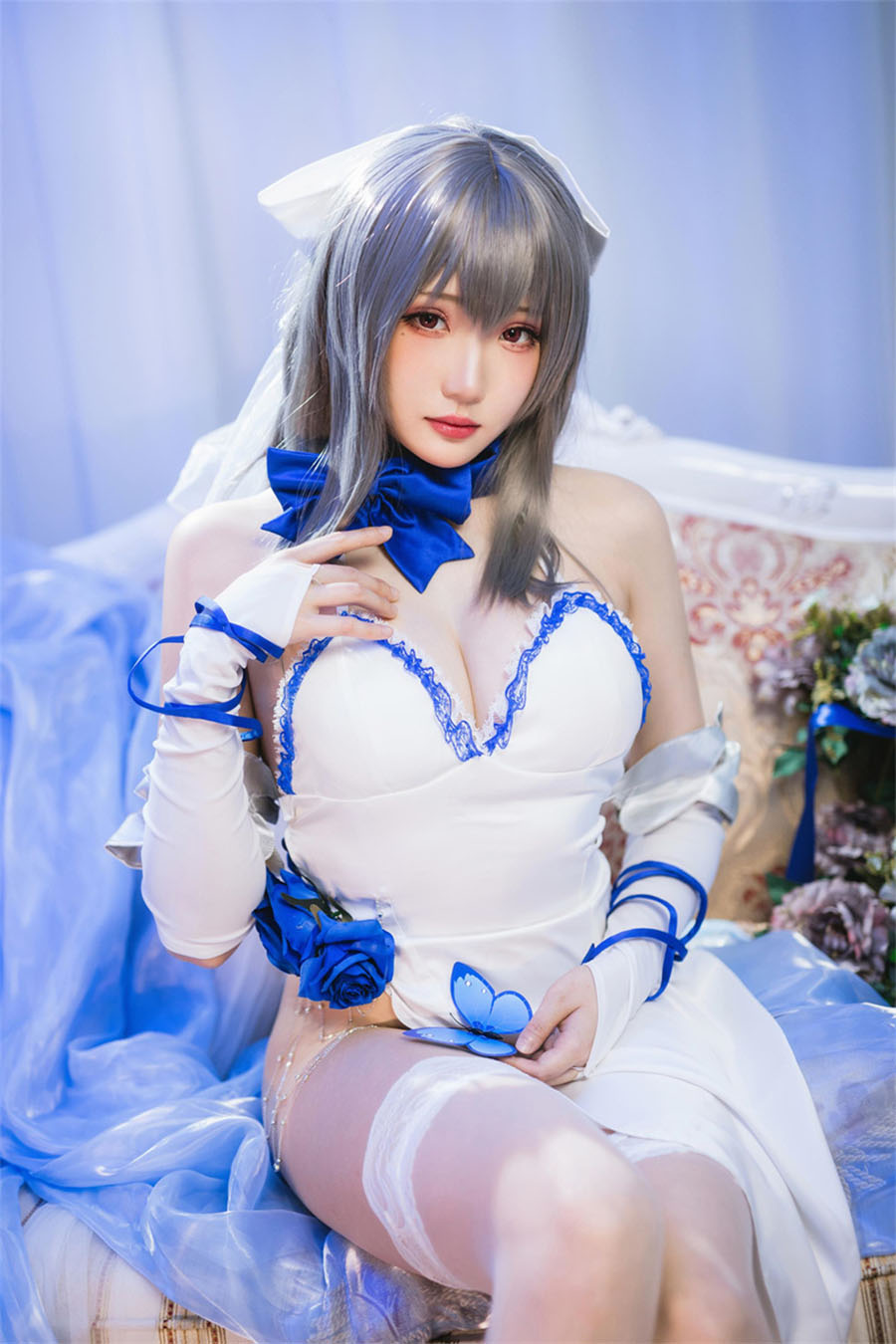 图片[3]-揭秘路易九世礼服COSPLAY，跟随瓜希酱探索其中的魅力！-清美唯艺