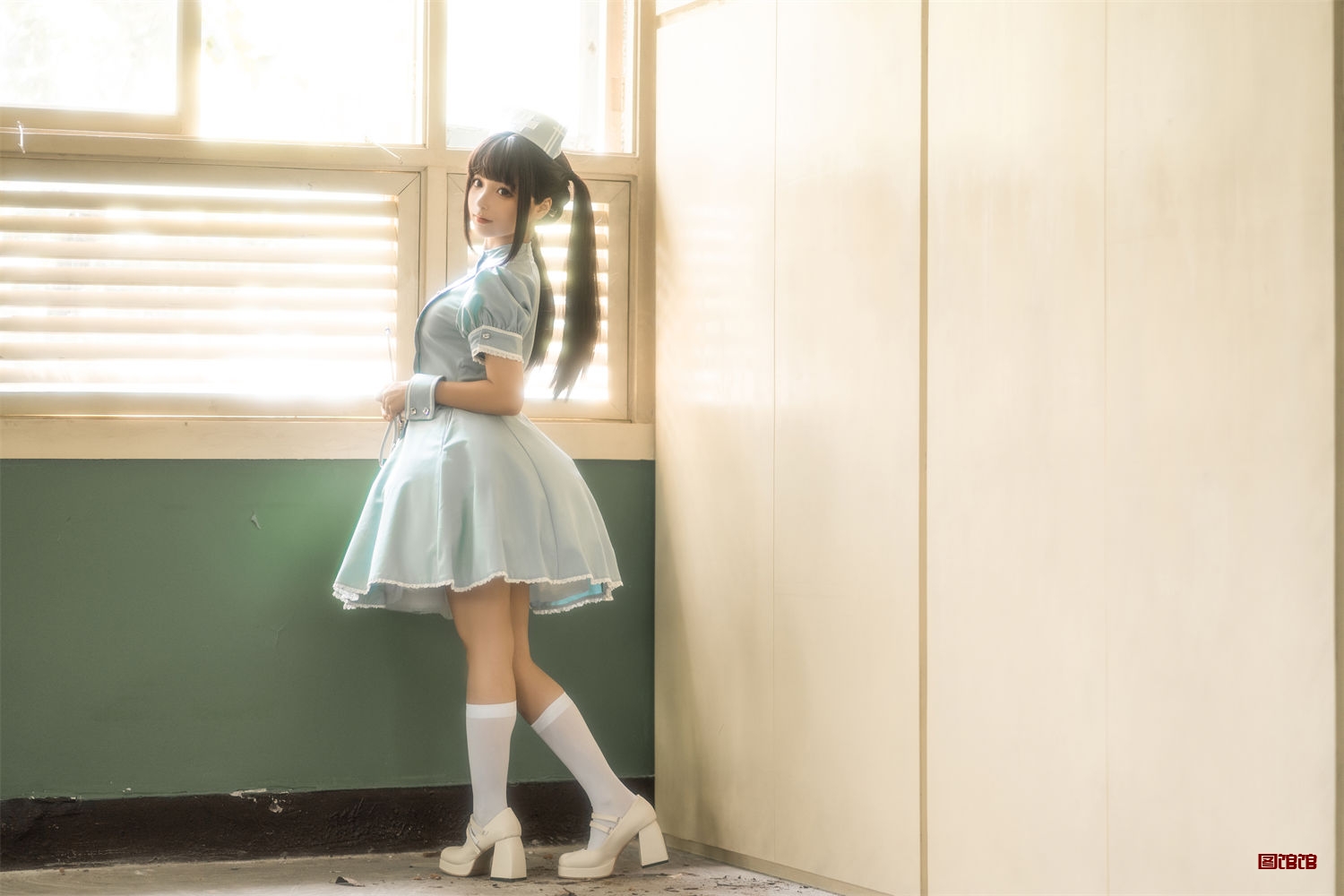 图片[5]-在哪里可以欣赏到可爱小护士Cosplay的蠢沫沫图集？-清美唯艺