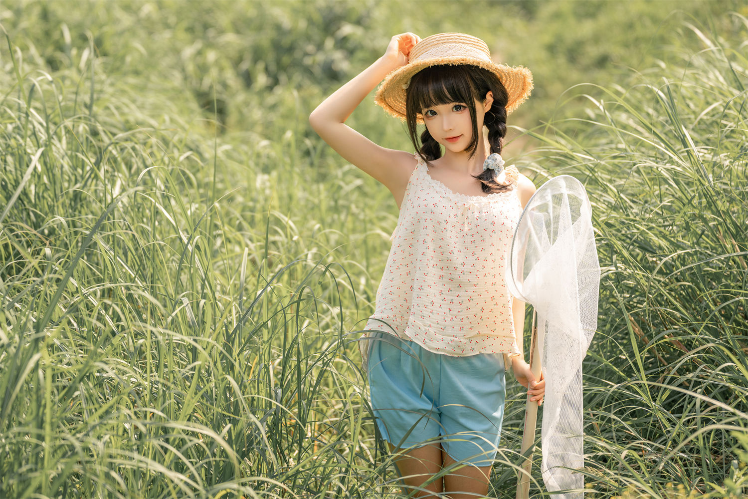 图片[4]-田园少女蠢沫沫的生活秘境与独特魅力-清美唯艺
