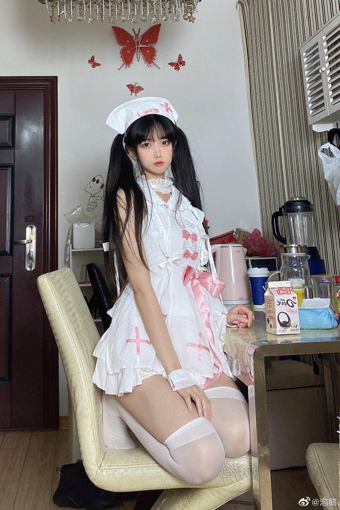 图片[8]-如何欣赏泡鹅应援图中那位令人惊艳的美少女？-清美唯艺