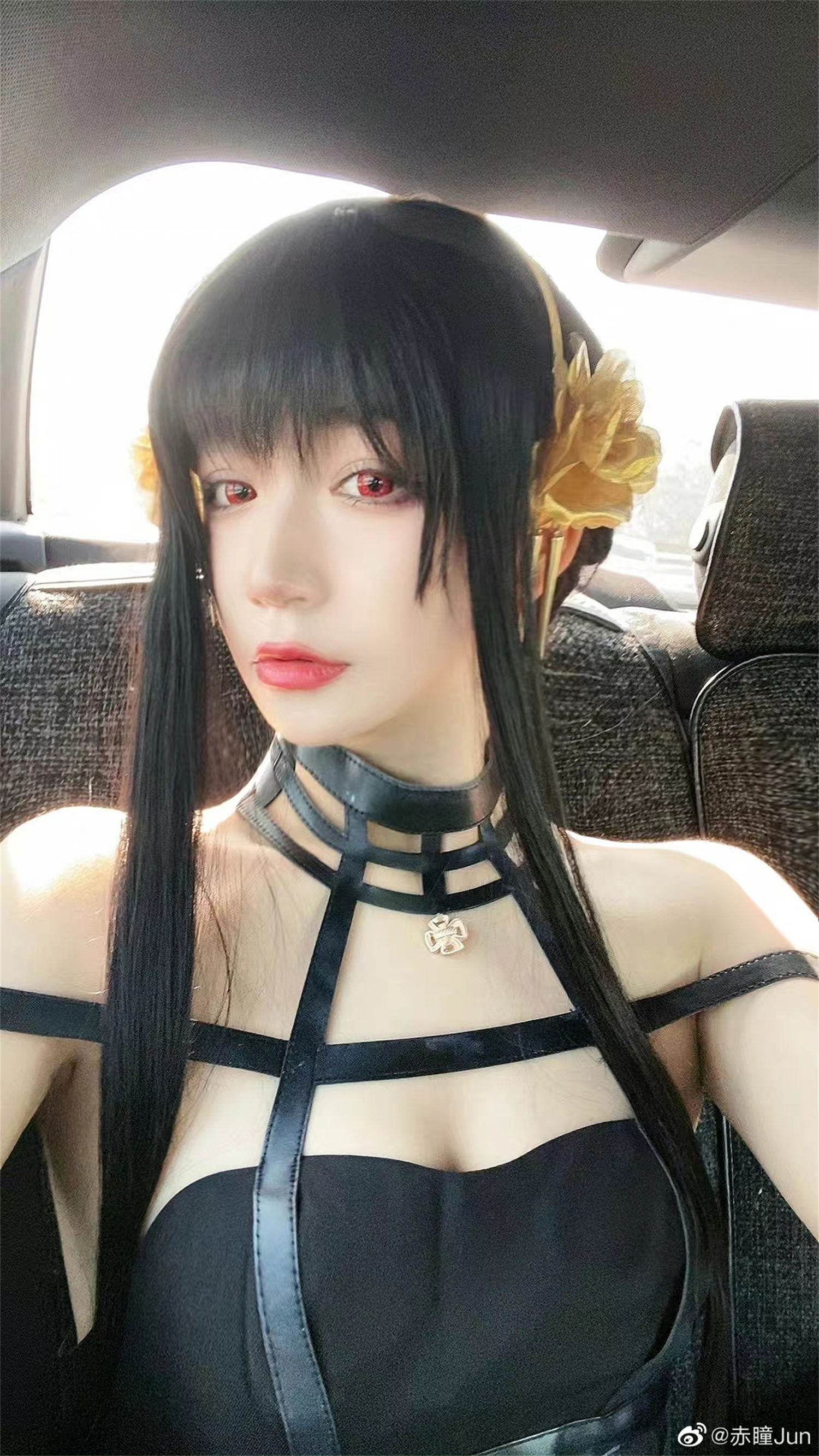 图片[4]-赤瞳 Jun 如何以间谍过家家的造型展现荆棘公主的魅力与力量？-清美唯艺