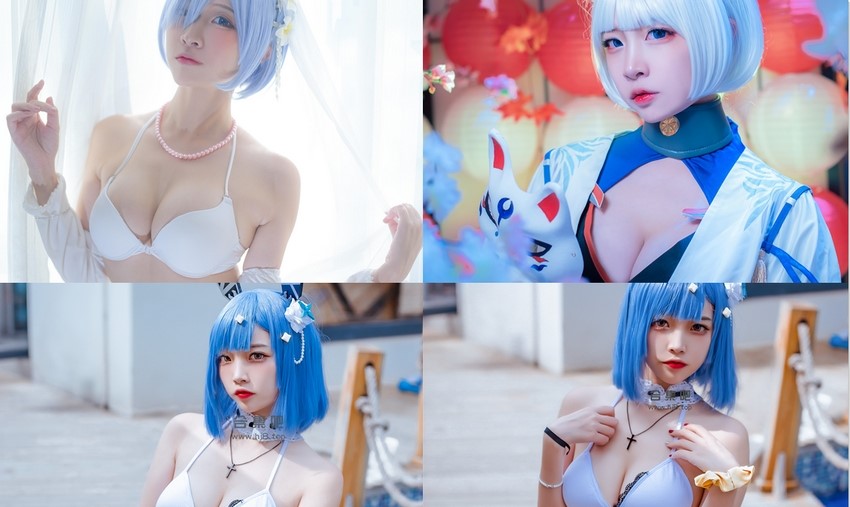 探寻碧蓝航线二佐 Nisa 的 128 套 Cosplay 图片包获取秘籍-清美唯艺