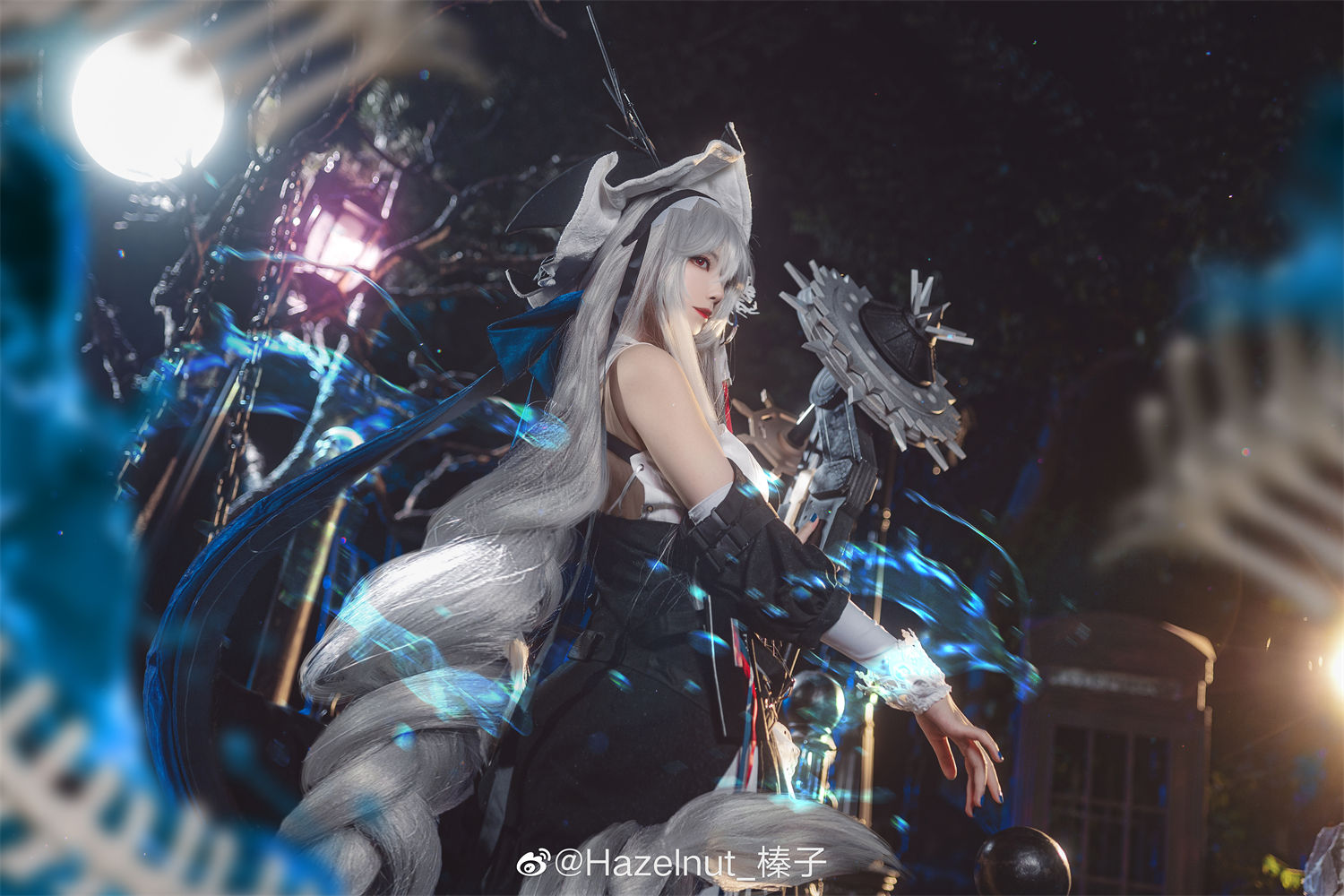 图片[3]-少女前线榛子与明日方舟的梦幻交汇：绝美归溟幽灵鲨袭来！-清美唯艺