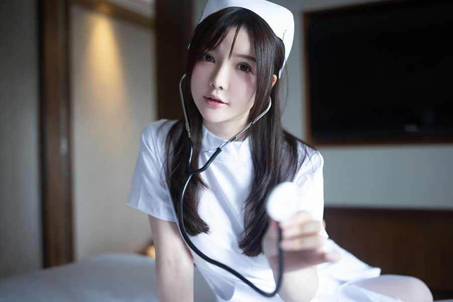 图片[2]-糯美子MINIBabe护士服，真的有那么可爱吗？-清美唯艺