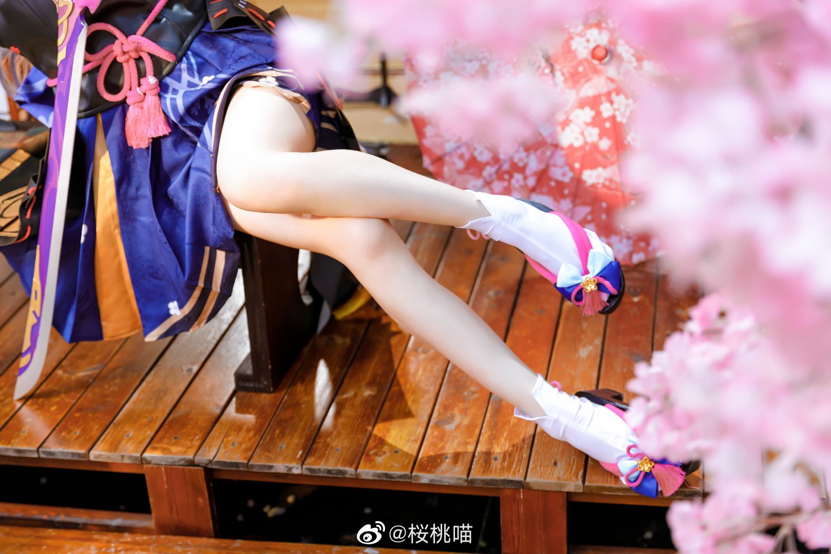 图片[10]-桜桃喵化身神里绫华，她真的是从动漫中走来的美少女吗？-清美唯艺