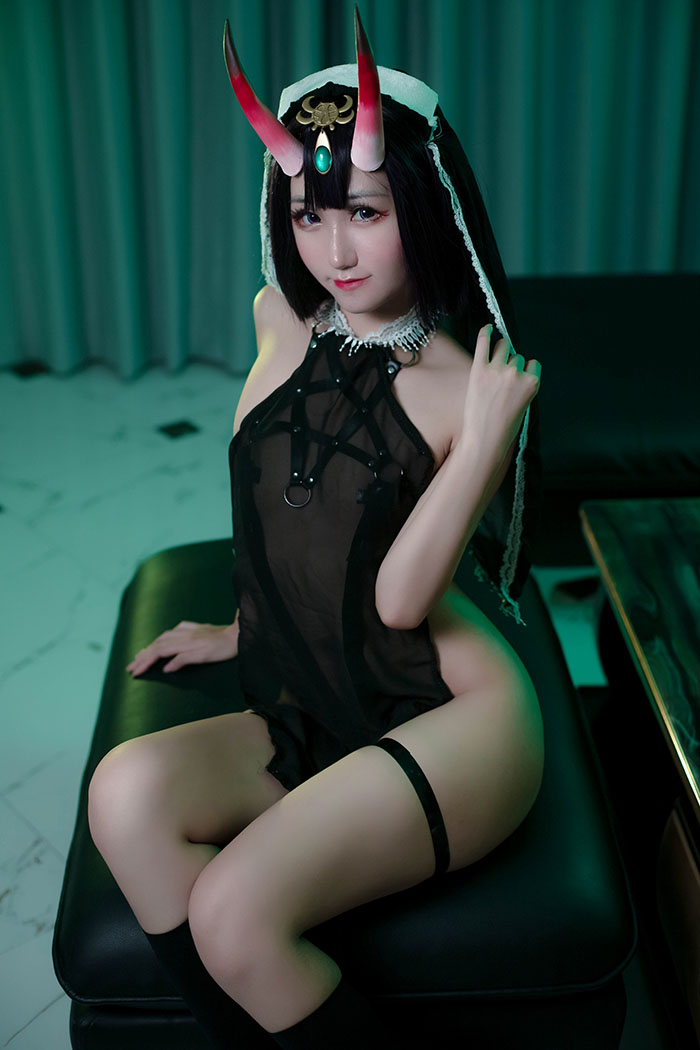 【视觉盛宴】酒吞童子COS大片，动漫迷必看的惊艳福利！-清美唯艺